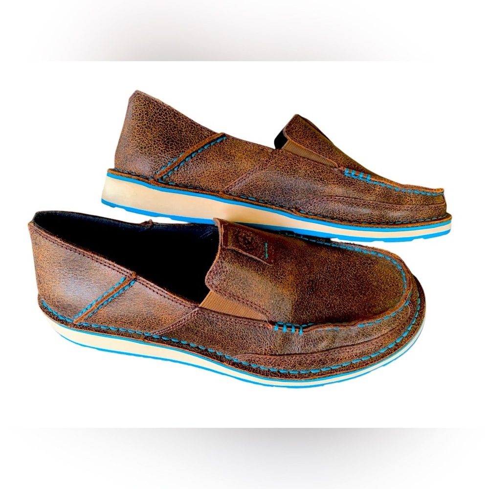 Men’s Ariat Leather Slip On Shoes